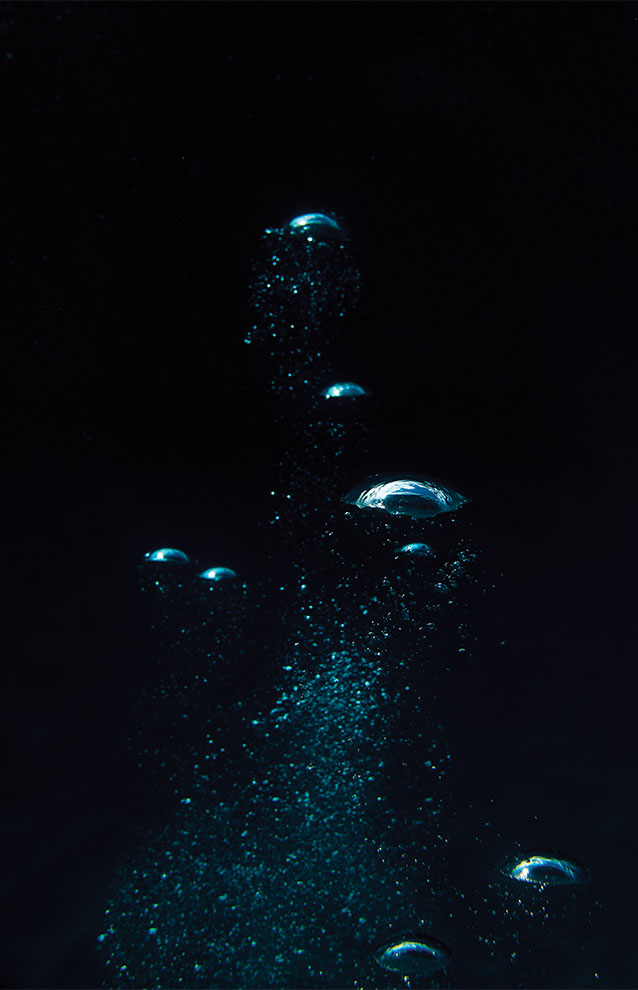 Underwater bubbles