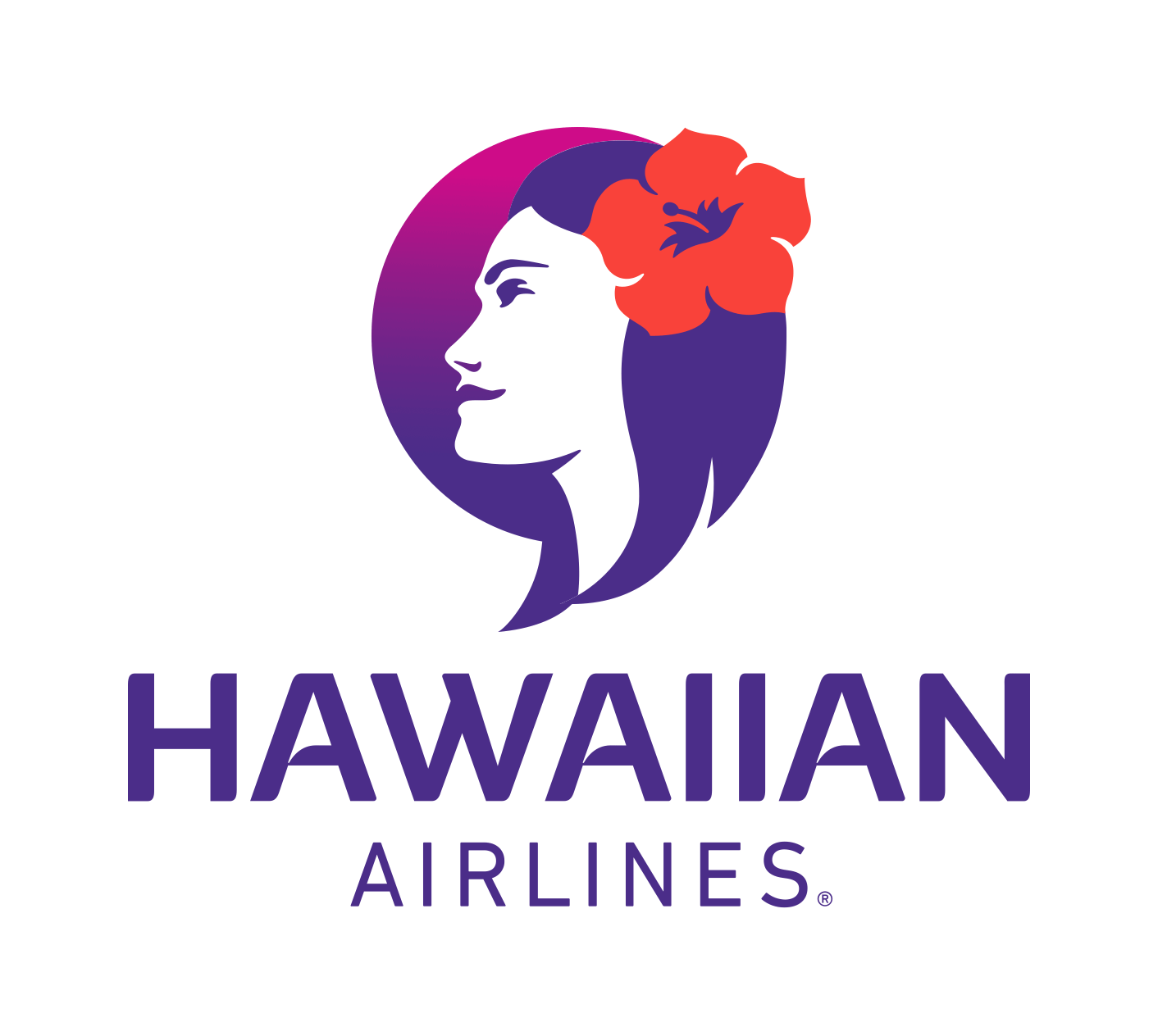 ハワイアン航空　HAWAIIAN AIRLINES お皿　２枚　希少　ハワイ ハワイアン航空 HAWAIIAN AIRLINES お皿 2枚 希少 ハワイ